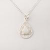 Rainbow Moonstone Gemstone 925 Sterling Silver Handcrafted Jewelry Pendant 1.40" For occasion PP-19-18