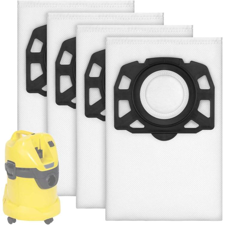 

Для Karcher WD2 / WD3 / KD3 Серии 4 шт. Мешки для сбора пыли Пылесосы Мешки из нетканого материала For Karcher WD2 / WD3 / KD3 Series чёрный