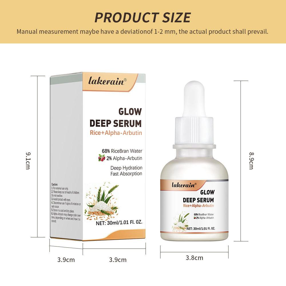 Rice Arbutin Essence 30ml Brightens Skin And Reduces Dark Spots Facial Essence