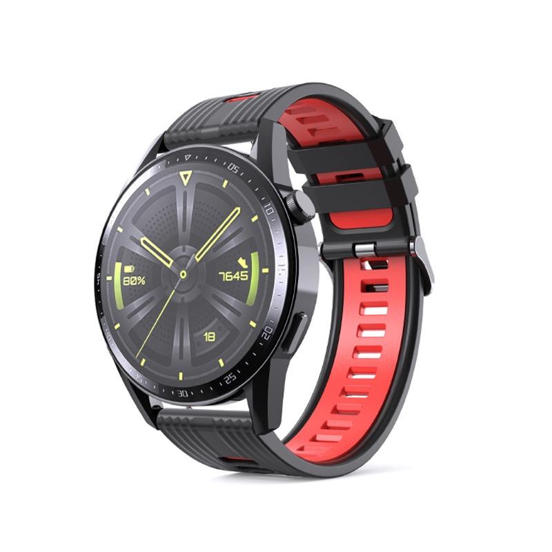 Silicone Band Fit for Huawei Watch for GT3 22/20mm Sports Wrist Strap Loop Bracelet Replacement Waterproof Belt Sweatpro