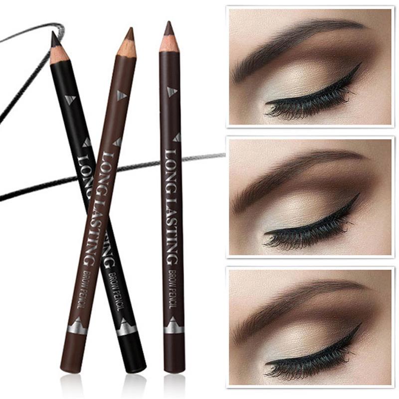 Makeup Long-Lasting Wear Eyebrow Pencil Waterproof Brown Black Painting Eyebrow Tools Make-Up