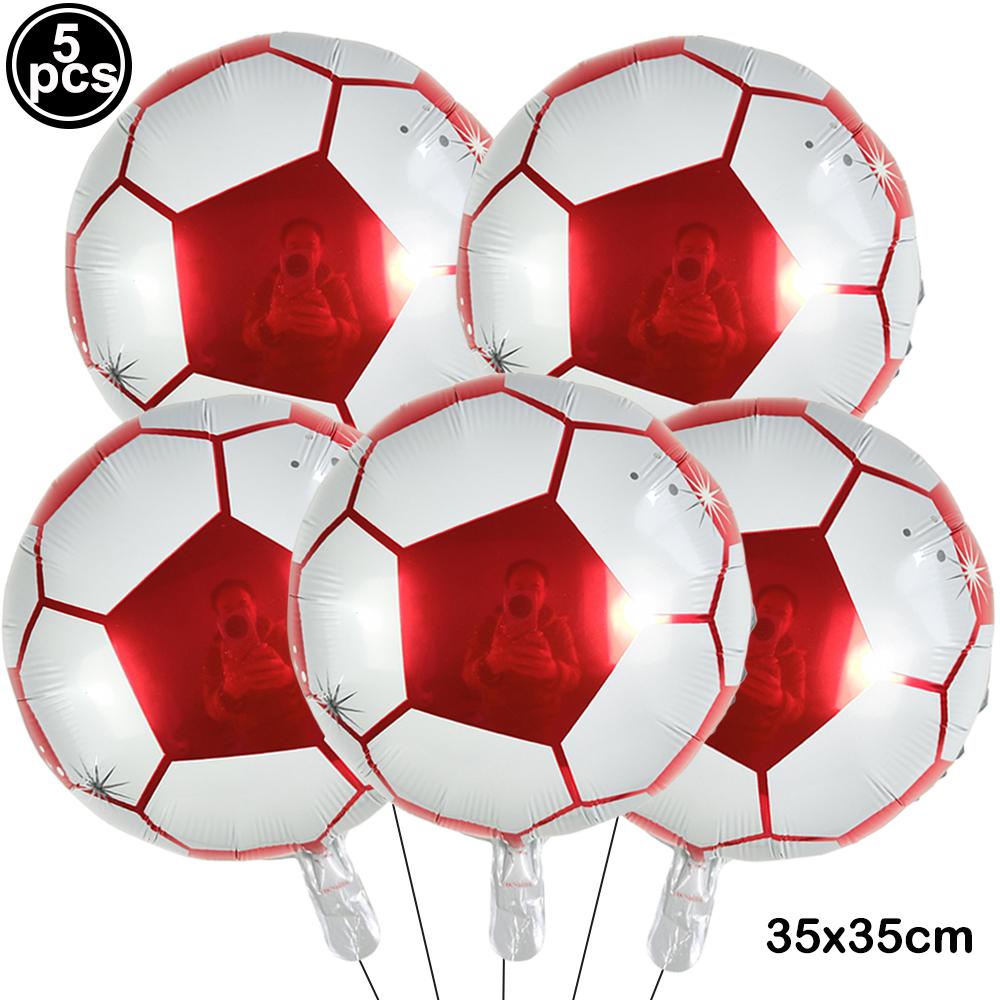 Standing Soccer Foil Balloon Kids Football Theme Birthday Party Baby Shower Decor Football Club Decor Supplies Boys Gifts