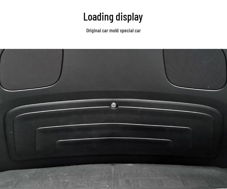 Tesla Model Y TPE Soft Rubber Tailgate Trunk Protector Mat