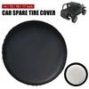 Car Spare Tire Cover PVC Leather Thickening Spare Wheel Protection Cover Car Accessories Dust & Sun Protection 14/15/16/17inch