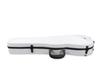 YoungMonic A Heavy-Duty, Ultra-Lightweight Carbon Fiber Violin Case for 44 Full-Size Violins, Weighs Approximately 2kg (White)