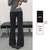 Women's American-Style Polka Dot High-Waisted Flare Yoga Pants - Slimming Spring/Summer Sportswear