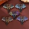 Sparkling Metal Dragon Brooches Novelty Elf Animal Brooch Fashion Brooch Pins Prom
