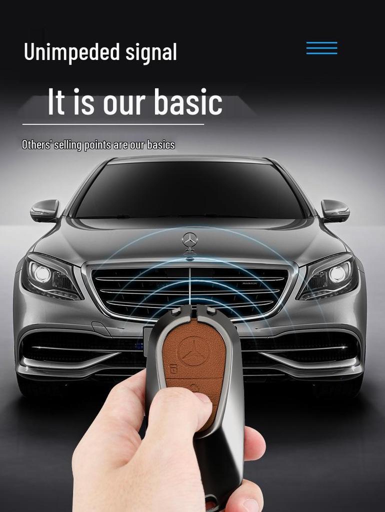 Mercedes-Benz GLC300L/C260L/E300L/C200L/GLB Key Cover with Buckle