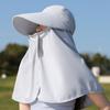 Wide Brim Mountaineering Hat UV Anti Women Sun Hat Casual Shawl Fisherman Hat  Summer