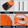 Durable ABS Gas Cylinder Bracket Heavy Duty Wall Mounted Bracket Propane Tank Holder  Motorhome