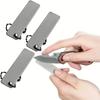 Aiguiseur de couteaux Diamant Outils de poche Mini porte-clés Aiguiseur de camping en plein air Outil de camping en plein air Lime à ongles émeri