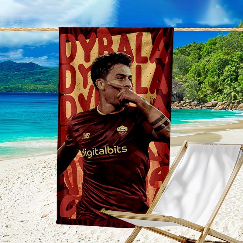 Dyba-la Celebration Beach Towel - Soft, Absorbent Microfiber, Lightweight, Ideal for The Beach, Parties, Travel, Camping fan gifts