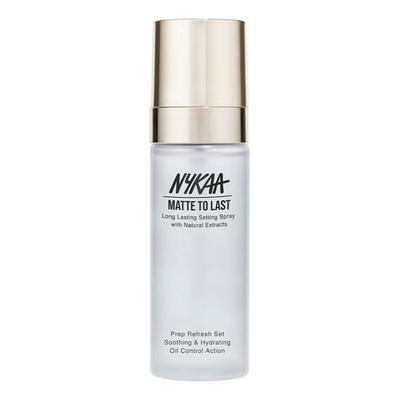 Nykaa Matte to Last Langanhaltendes Fixierspray mit Natürlichen Extrakten (65ml)
