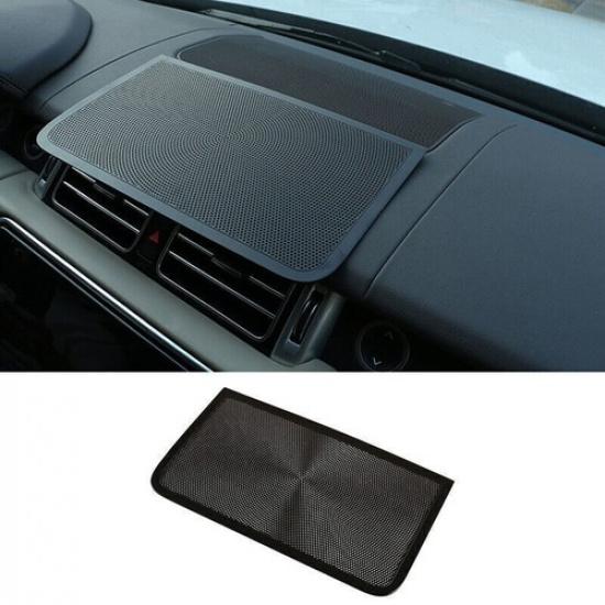 Black Aluminum Dashboard Speaker Frame Cover Trim For Range Rover L405 2013-2020