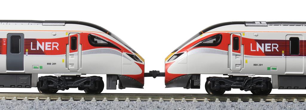 KATO N Gauge British Railways LNER AZUMA Set Eisenbahn-Modellzug, rot, Klasse 800/2, 5 Wagen, 10-1674