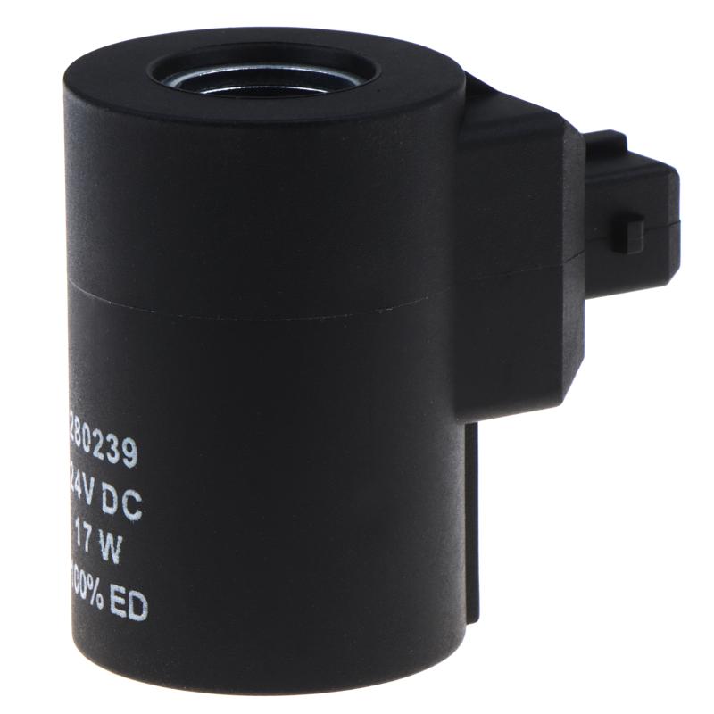 Excavator Solenoid Valve Coil 280239 10333044 Construction Machinery Parts Excavator Solenoid Valve Coil 24V For Liebherr