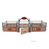 DIY Horse Race Model Horseman Farm stable Animal Figurines Action & Toy Figures ABS Emulation Toys for Children Christmas Gift