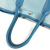 Hermes Garden Party TPM Hand Bag Tote Bag Toile Offishe/Leather Blue