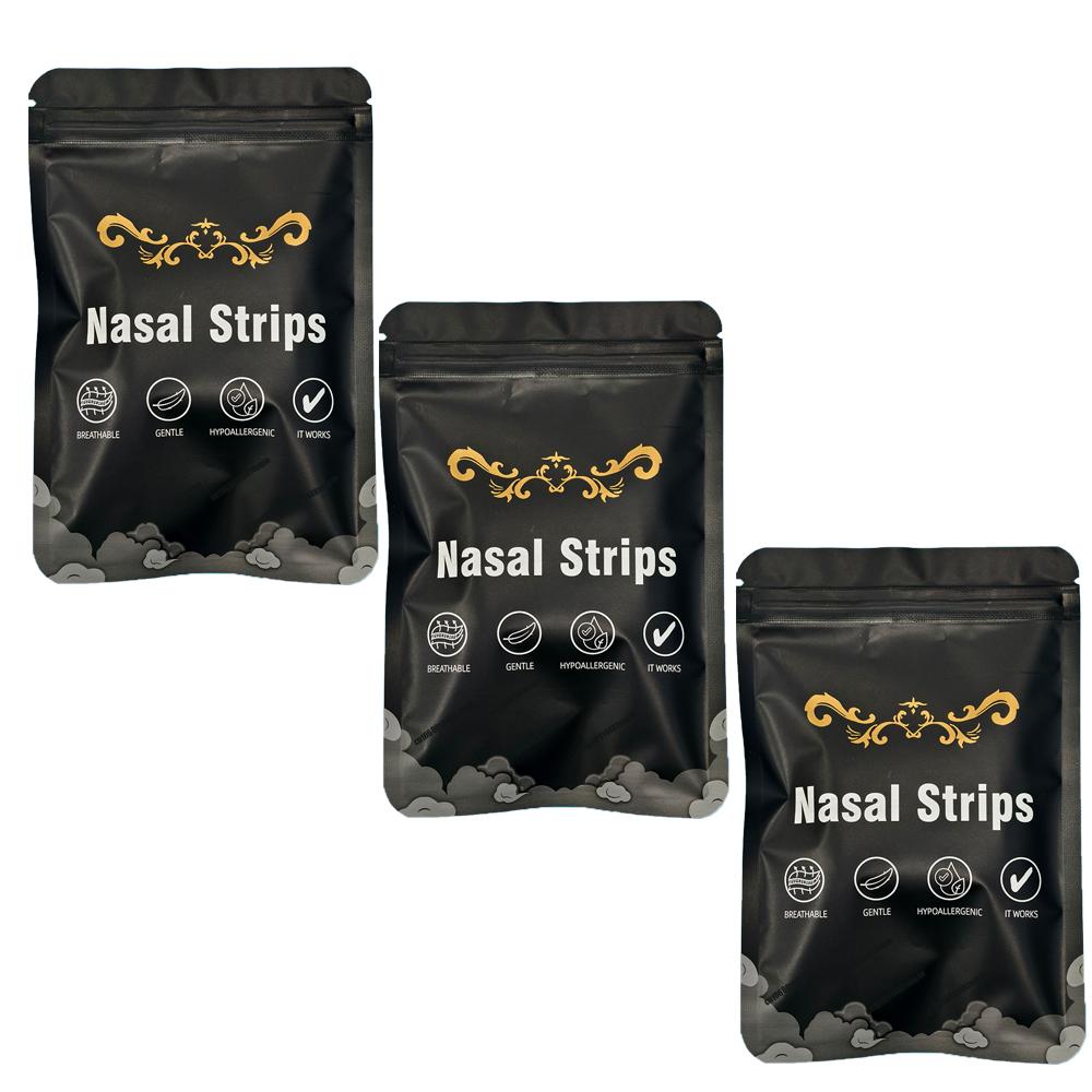 150/90/30 Pieces, Anti Snoring Nose Patch Set Extra Strength Nasal Strips Better Breathing Non-Invasive Easier Breath Sleep Aid