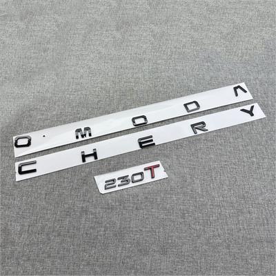 Logo Emblème SPORT Lettres de Voiture Omoda 230T en ABS 3D Autocollant Badge de Coffre Pour Omoda C5 E5 Étiquette Lettre de Coffre Panneau de Hayon Alphabet