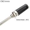 Thermocouple 200mm Thread M12 Type K PT100 Temperature Sensor Length 1/2/3/4/5M 0-600°C Probe Temperature Controller Screw Probe
