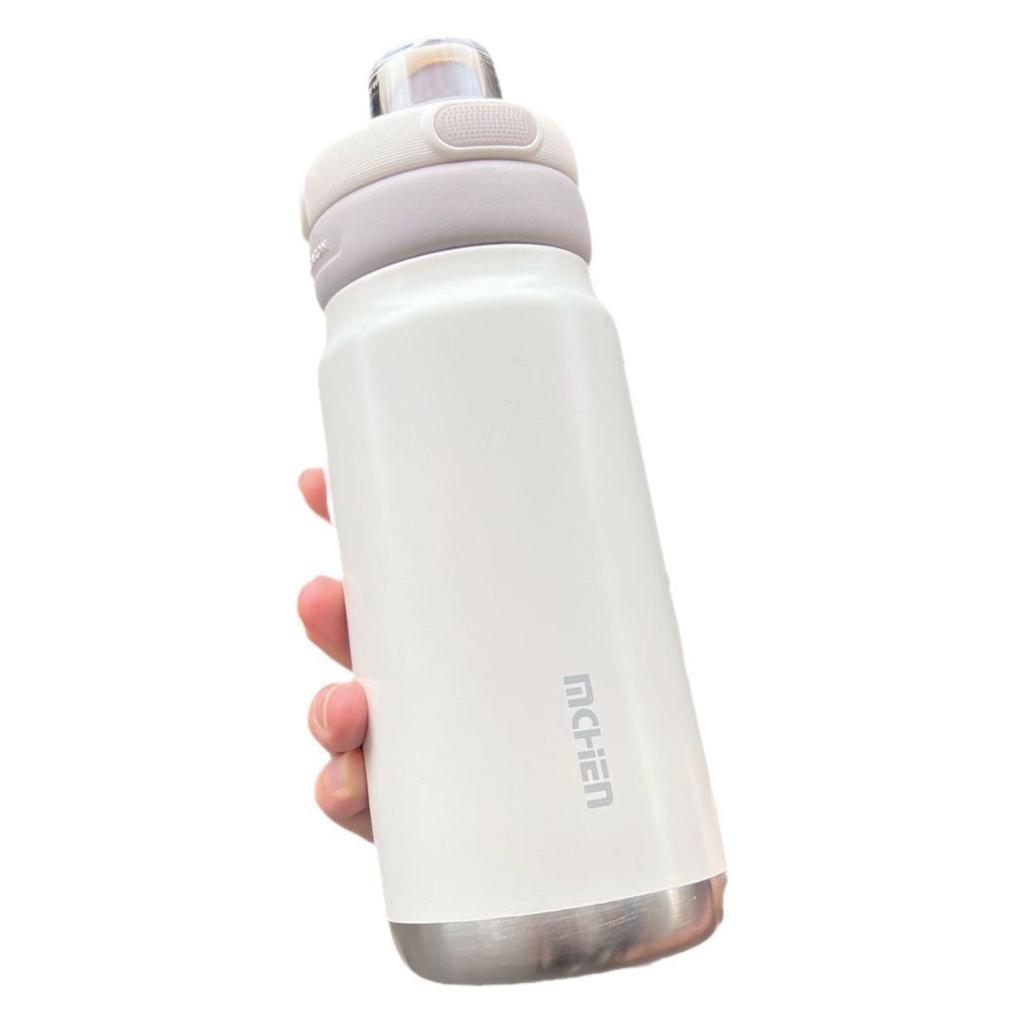 New Stainless Vacuum Drinking Cup Unisex Big Cap Outdoor Sports Kettle Simple Portable Bouncing Drinking Cup Durable Durable Useful
