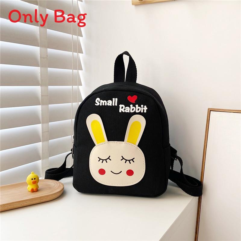 Cartoon Bunny Kids Backpack With Shockproof Canvas For Preschool Girls And Boys