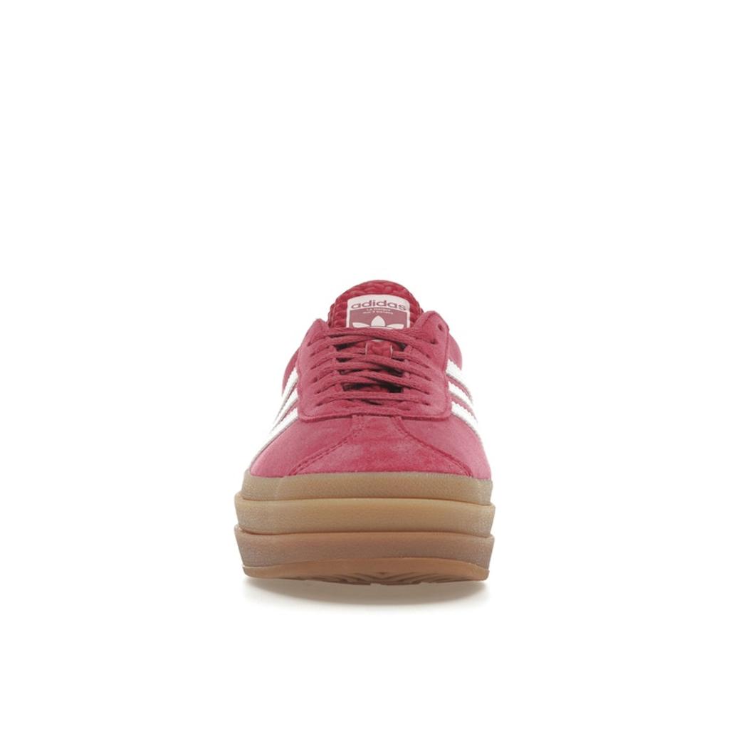 Adidas Gazelle Bold Wild Pink Gum Women Sneakers White Cloud-White Clear-Pink ID6997