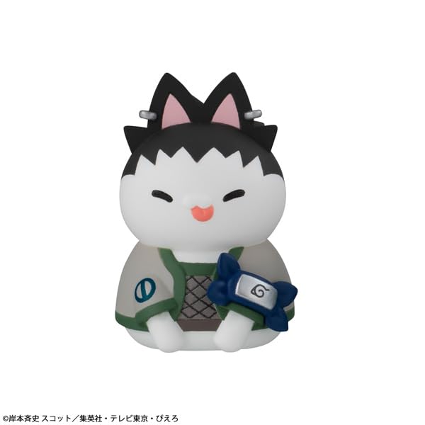 MegaHouse MEGA CAT PROJECT NARUTO Naruto The Merry Kitties of Konoha REBOOT Made of PVC resin - - Nyaruto! [BOX]