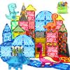 Magnetic Magnetic Building Toys - Christmas and New Year Gifts, Dinosaur World Adventure Toys, Magnetic Building Children's Toys