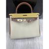 New leather women's bag 25CM three-color second-generation bag high-end portable versatile shoulder messenger bag