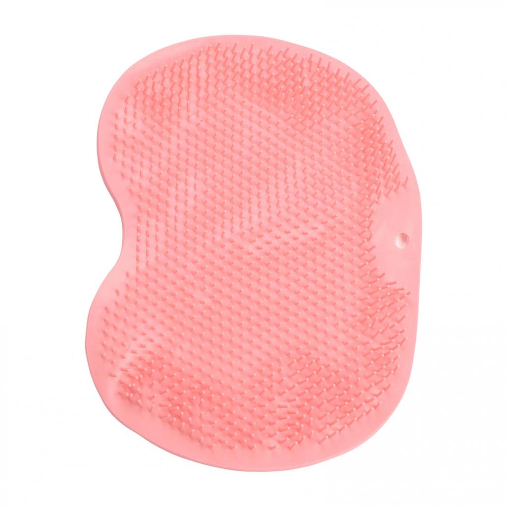 Effortless Silicone Bath Scrubber for Back and Foot Easy to Clean and Store