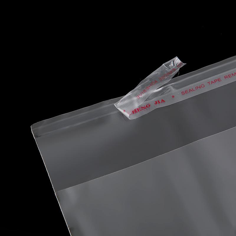 Transparente Selbstklebe-OPP-Beutel für Kleidung, Accessoires, Spielzeug & Schmuck - Staubdicht & Selbstversiegelnd