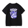Women's T-shirt E-girl Guitar Print Short Sleeve Streetwear Tops Kawaii Clothes Harajuku Short Sleeve Women Oversized T-shirt
