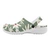 Allover Print EVA Clogs Adult Unisex Flexible Lightweight Slip On Casual Shoes Soft Sole Summer Sandals Lightweight Daily Wear