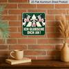 2D Flat, 1pc, Retro Metal Sign, Decorative Sign, Ich Glubsche Dich An Sign, Funny Cow Wall Art, Farmhouse Home Decoration, Rustic Country Style, Gift