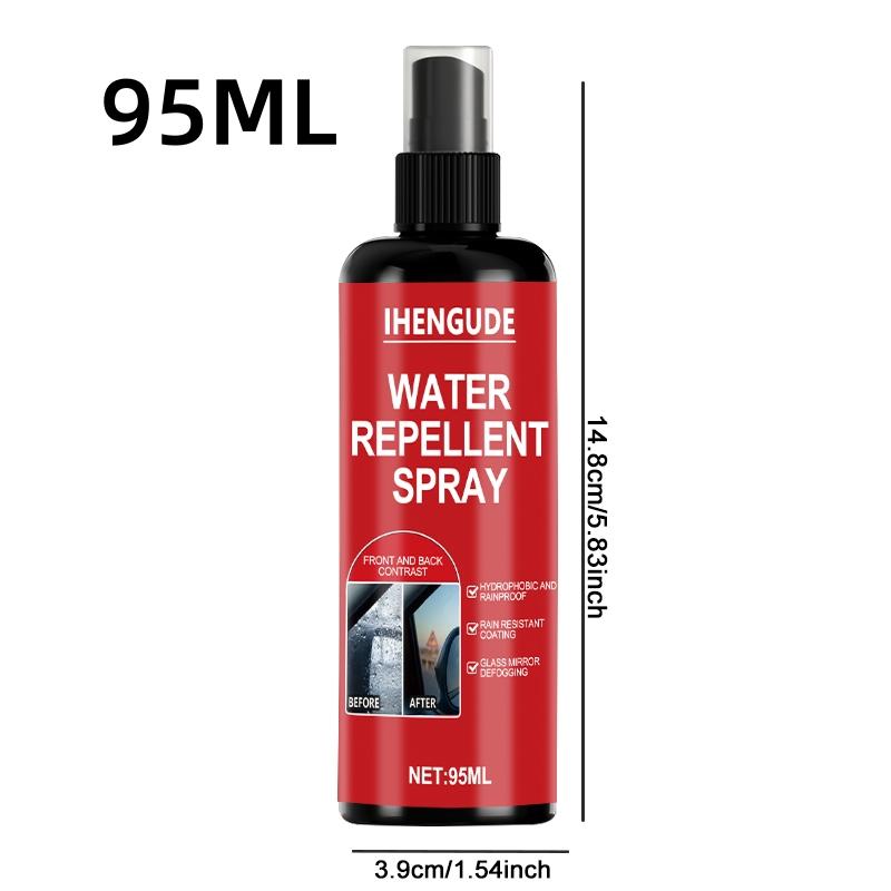 Car Glass Waterproof Spray, Anti-Rain Coating, Hydrophobic Rain Repellent Car Liquid, Windshield Mirror Waterproof Wax Coating Kit, Hydrophobic Coat