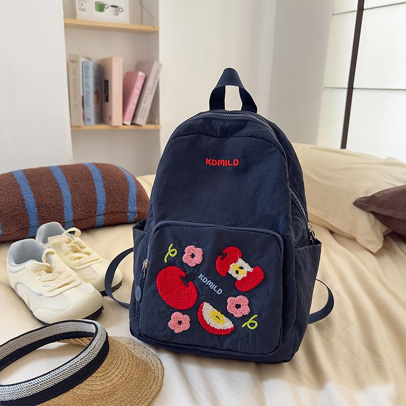 Small Fresh And Simple Casual Backpack, Junior High School Student, High School Student Schoolbag, Light Travel, Small Backpack For Women