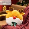 Decorative Claus Santa Plush Toy Spun Polyester Cover Living Room Decor Festive
