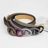Bright Female Waist Belt Waist Chain Luxury Sweet Waist Belt Fashion Belts Full Sequins Adjustable Oval Buckle Belt