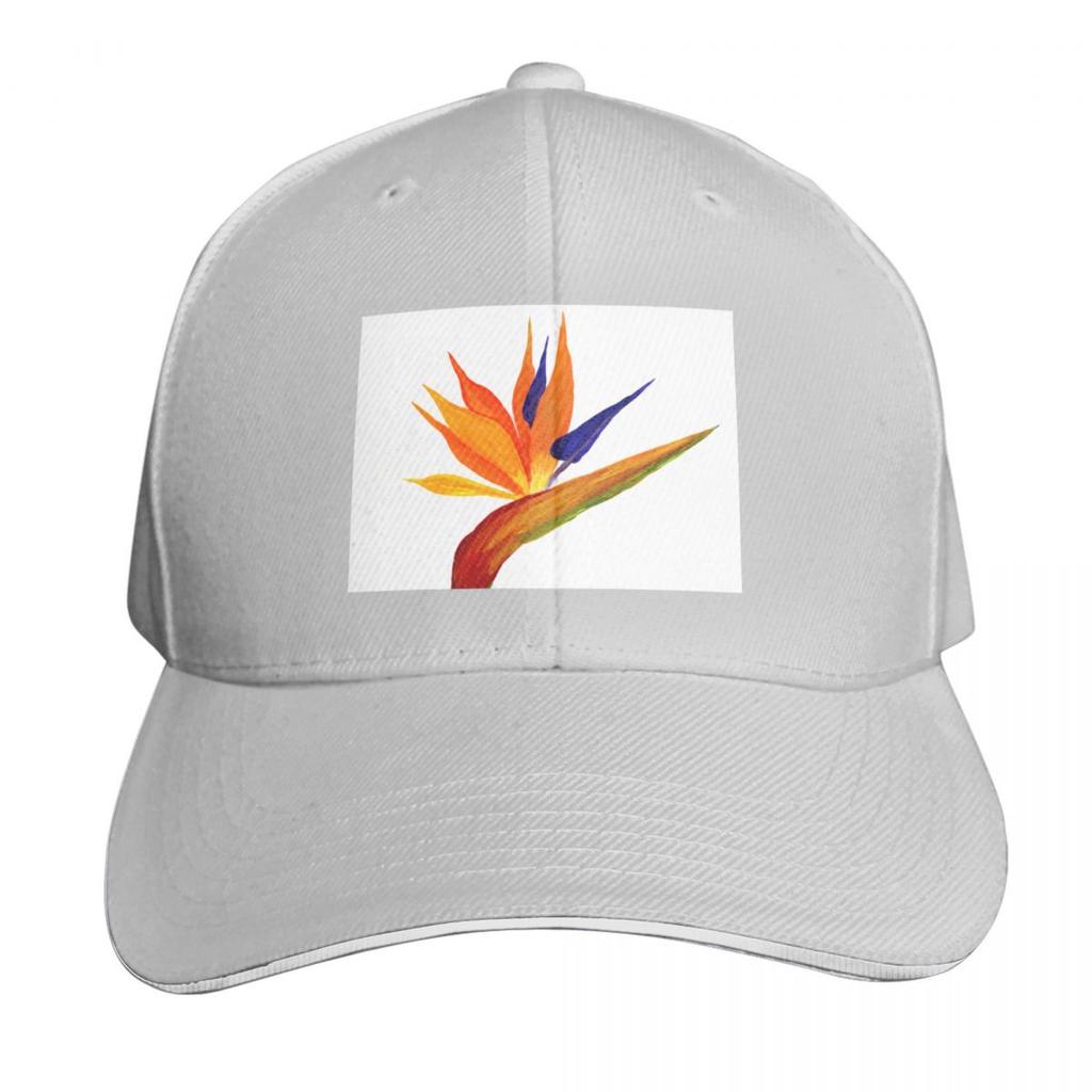 Bird of Paradise Baseball Cap Custom Cap Sunhat dad hat derby hat Women Unisexs