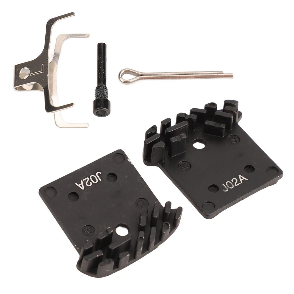 1 Pair Bike Disc Brake Cooling Pads Metal Oil Brake Heat Sink Pad for Mountain Road Bike