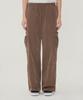 COVERNAT WOMAN Fluid Cargo Pants Chocolate