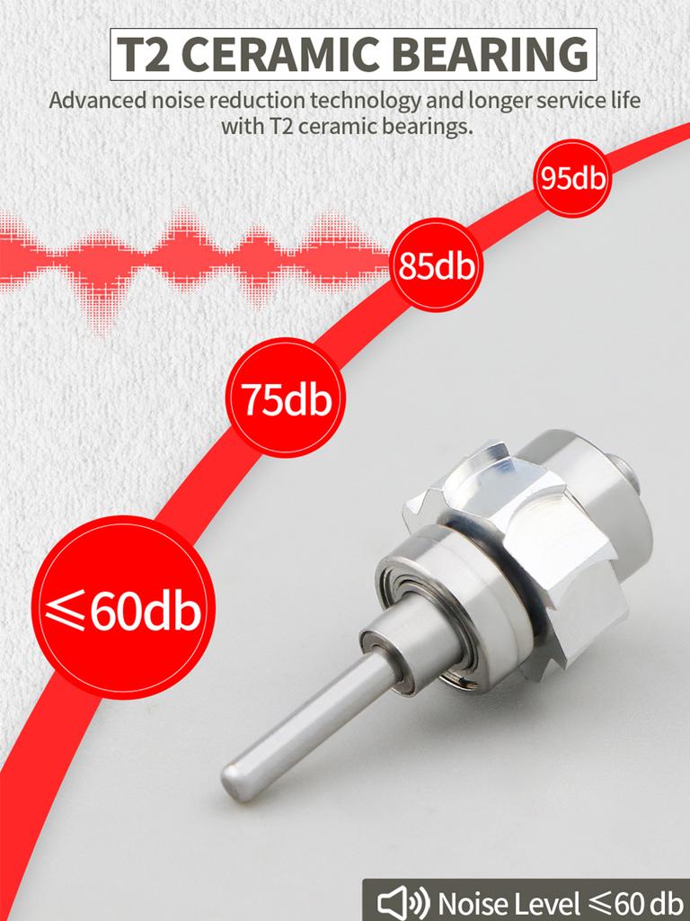 High Speed Dental Handpiece Turbine Electric Motor Sterilizable Dentist Tools for Professional Use