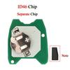 jingyuqin Remote Car Key For Citroen C1 C2 C3 C4 For Peugeot 106 206 306 307 107 For Toyota Aygo 2Buttons 433Mhz 4D70/ ID46 Chip