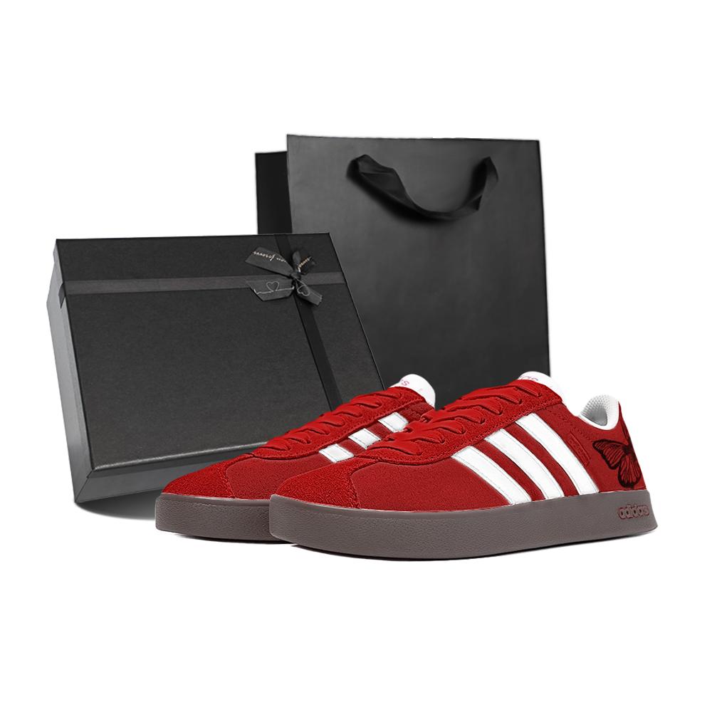 

Adidas Vl Court Bloody Mary, Amber Leather Abrasion Resistant Slip Resistant Abrasion Resistant Slip Resistant Low top HQ1802Team189--SBOX) 44⅔