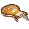 AriaProII BS Brown Sunburst Flame Maple Top PE Series Les Paul Type Electric Guitar Brown Sunburst PE-700