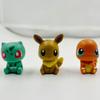 6Pcs  Figurine Pikachu Charmander Squirtle Animation Model Toys Collectible For Young Boys Girls Kids Small Statue Action Figure Toy