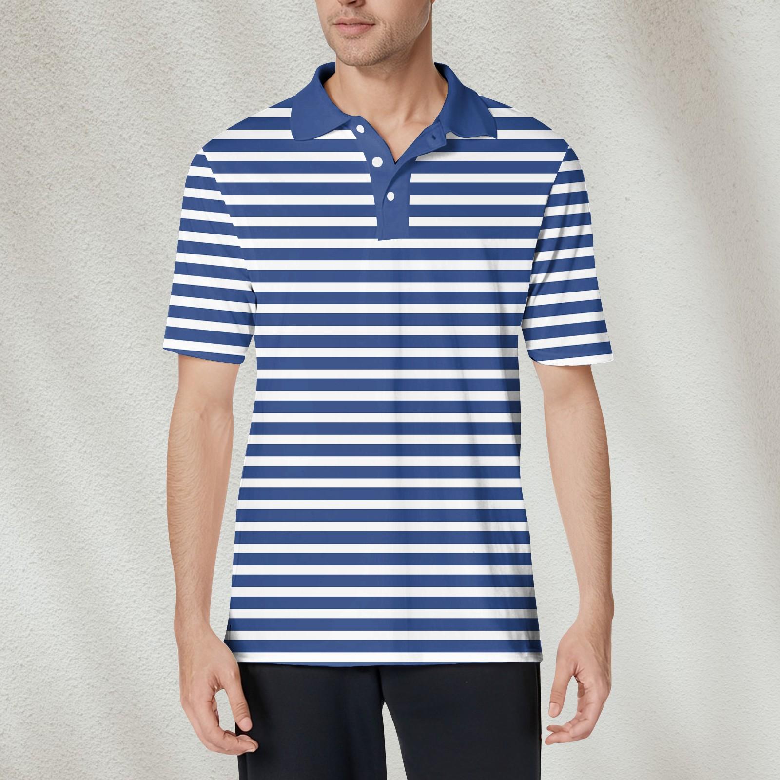 

Мужская модная рубашка с коротким рукавом из мягкого хлопкового воротника с принтом XXXL