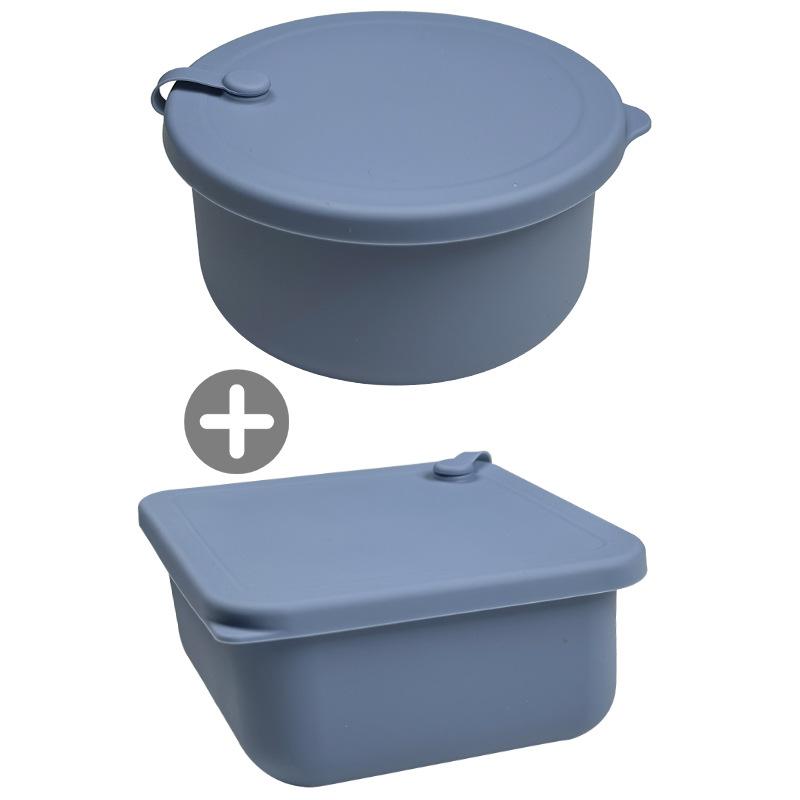 1/2Pcs Silicone Pizza Dough Proofing Box Heat Resistant Baking Tool for Fridge Bakery Making Food Fermentation Box